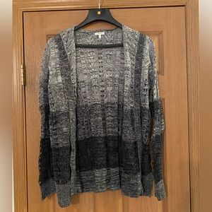 Maurices women’s open front grey cardigan